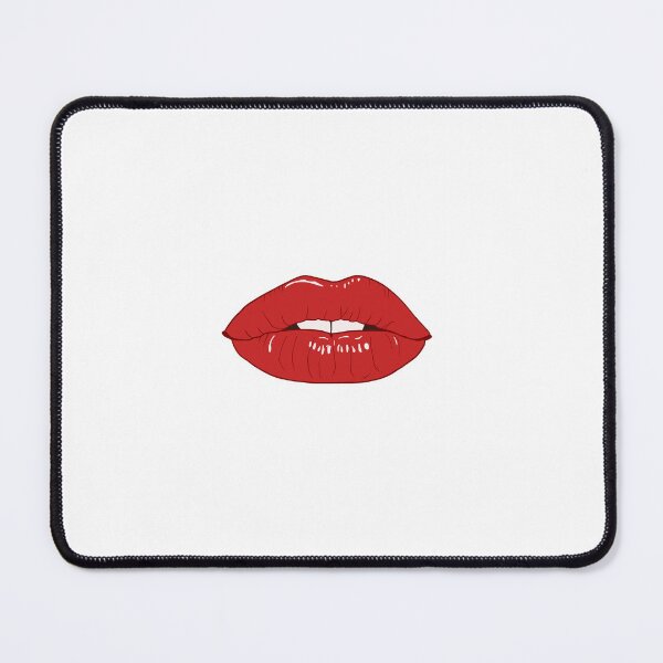 Item preview, Red Lips Face Mask designed and sold by Aryeh Studio.