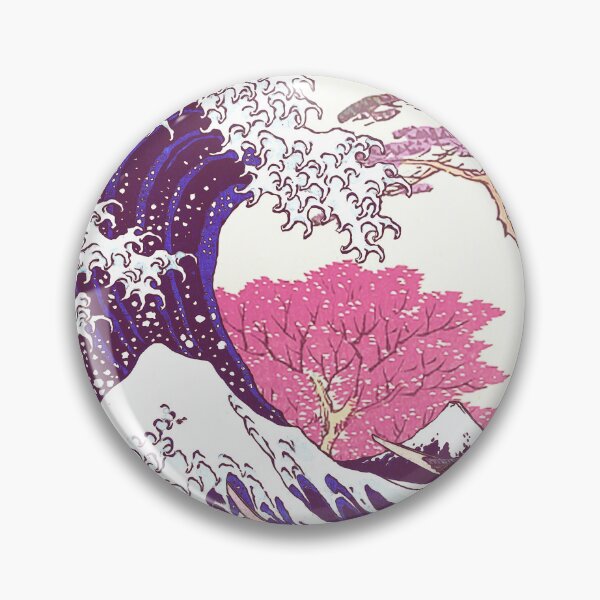 Item preview, Great Wave off Kanagawa Japanese Blossom designed and sold by ind3finite.