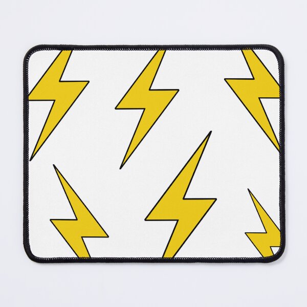 Item preview, Yellow Aesthetic Lightning Bolts designed and sold by Aryeh Studio.