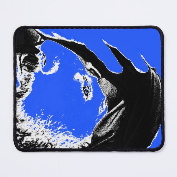 Item preview, An Unbearable Weight of a World Gone Mad: Blue Self Portrait of a Man Pushed Down From the Sky designed and sold by TeachUrb.