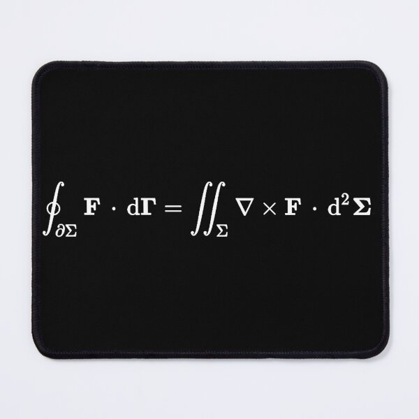 Item preview, Stokes theorem equation dark version designed and sold by NoetherSym.