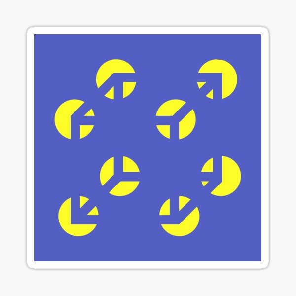 Illusory Cube Sticker