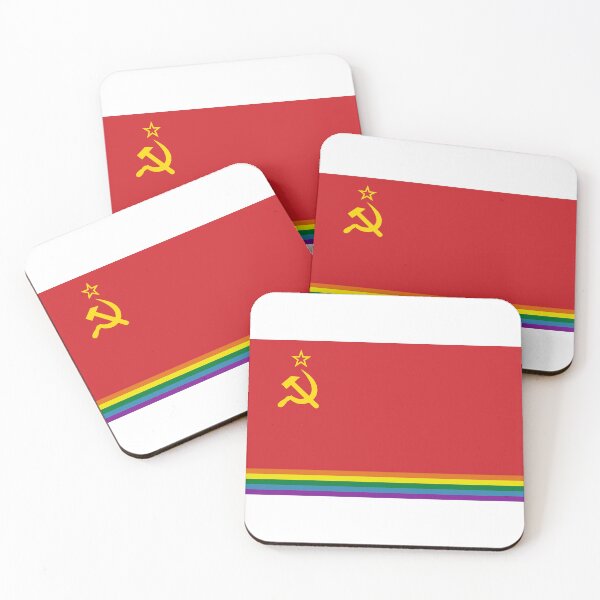 Item preview, Gay Communist (Real Soviet Union Flag) designed and sold by roterkoenig.