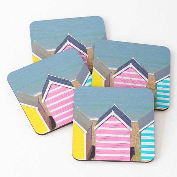 Item preview, Stripy beach huts designed and sold by yourartylife.