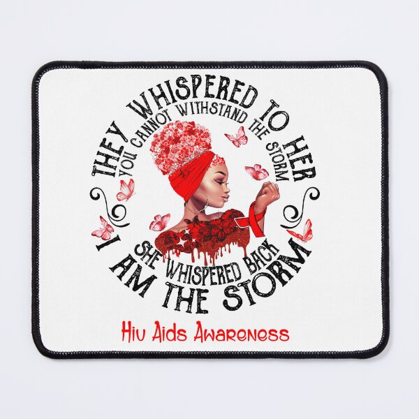Item preview, Black Girl I Am The Storm Hiv Aids Awareness designed and sold by Mnrshirley.