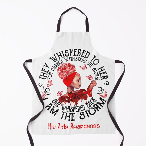 Item preview, Black Girl I Am The Storm Hiv Aids Awareness designed and sold by Mnrshirley.