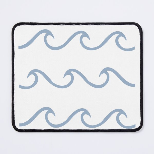 Item preview, Powder Blue line art Waves pack designed and sold by Aryeh Studio.