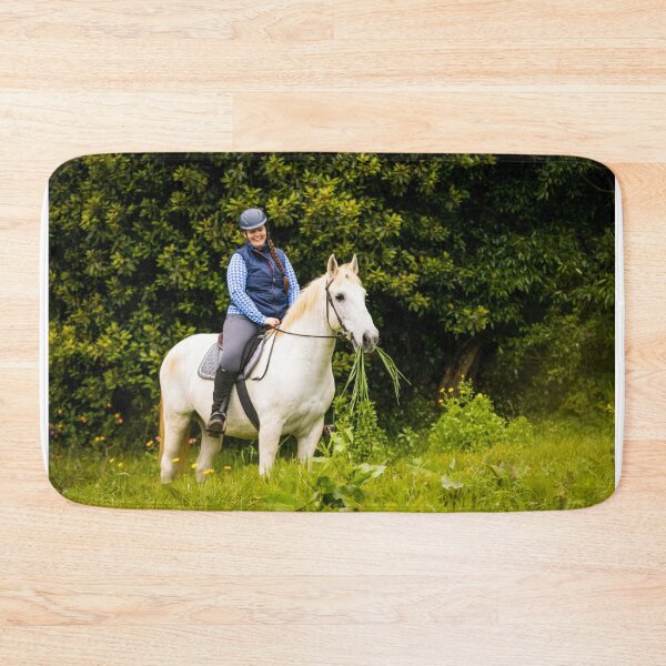 Item preview, Horse with rider on green grass, Lusitano horses, amazing moments.  designed and sold by AylaHarbich.