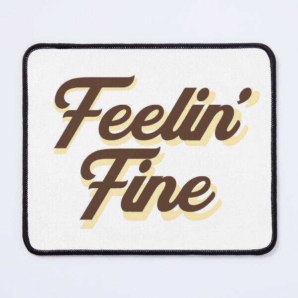 Item preview, Feeling Fine. Retro/Vintage Inspired designed and sold by Aryeh Studio.