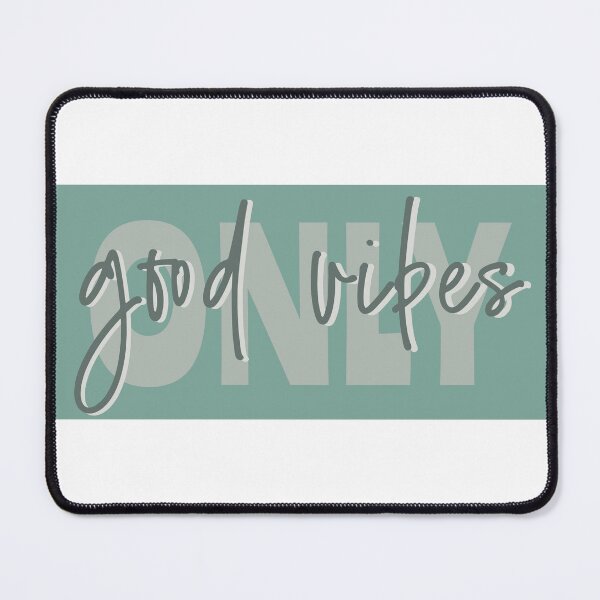 Item preview, Good Vibes Only- Green Vintage Inspired designed and sold by Aryeh Studio.