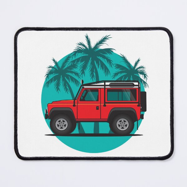 Item preview, D90 4x4 Red Palm Beach designed and sold by blackdogshop.