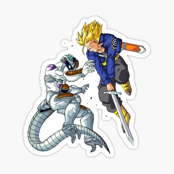 Sticker Mural Dragon Ball Trunks du Futur - Sangoku Univers