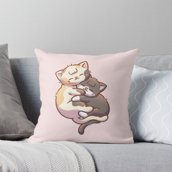 Item preview, Two Cuddling Cats designed and sold by alexbrushes-.