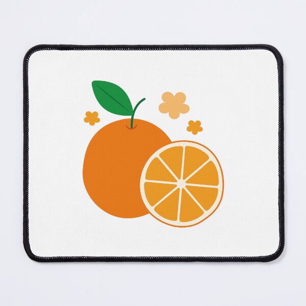 Item preview, Oranges, orange slices and Flowers designed and sold by Creative Wolf Design.