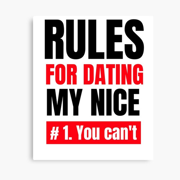 Item preview, Rules for dating my niece  designed and sold by Light79.
