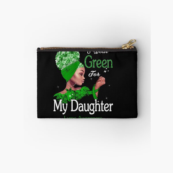 Item preview, Lyme Awareness Black Girl I Wear Green For My Daughter designed and sold by tenjun16.