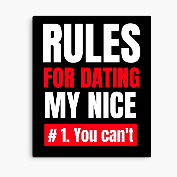 Item preview, Rules for dating my niece  designed and sold by Light79.