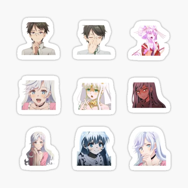 Shijou Saikyou No Daimaou Murabito A Ni Tensei Suru Sticker for Sale by  Unique Ry