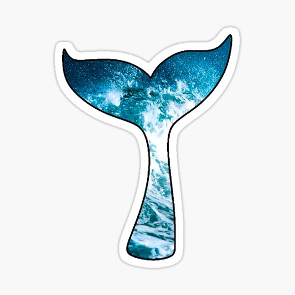 Ocean Mermaid Tail Sticker By Emmyschildt Redbubble