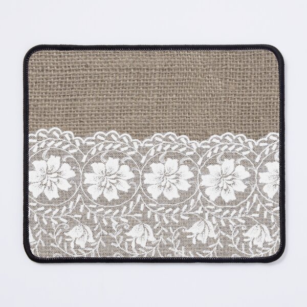 Item preview, Shabby Chic Burlap Lace designed and sold by Image NDesign.