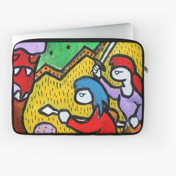 Food fight! Laptop Sleeve
