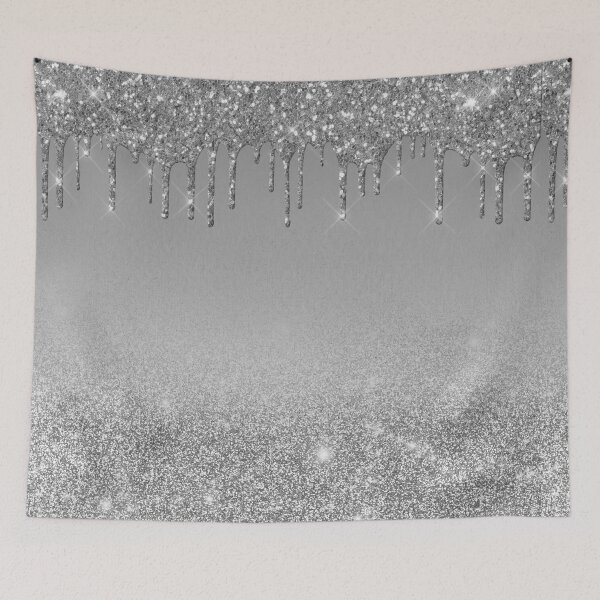 Item preview, Silver Dripping Glitter  designed and sold by Image NDesign.