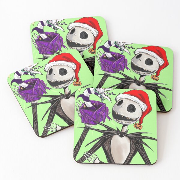 Item preview, nightmares before christmas jack skelleton designed and sold by Inkhov Art.