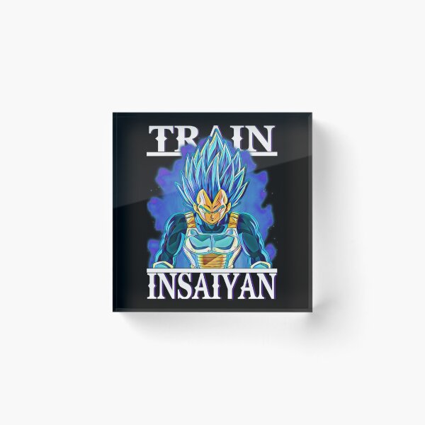 Item preview, Train Insaiyan Super Saiyan God Blue Evolved Vegeta designed and sold by Lauriane Berge.