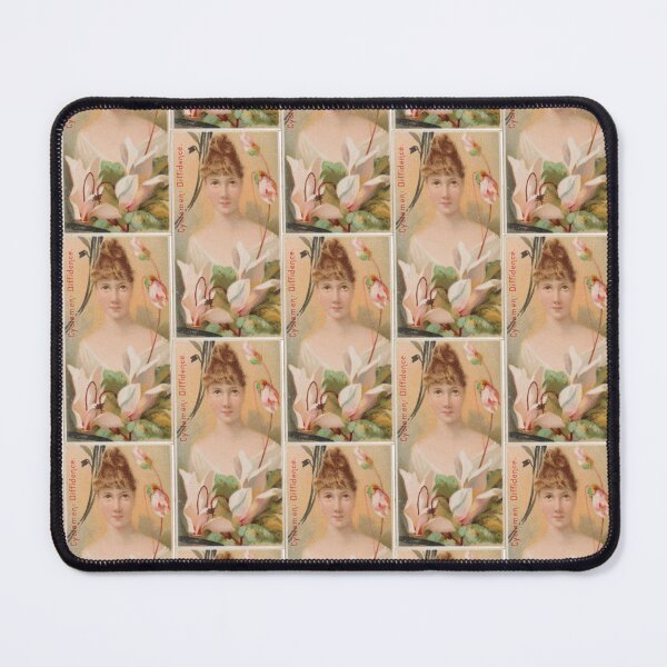 Item preview, Cyclamen: Diffidence, 1892 | Language of Flowers Trading Card N75 designed and sold by CurrantJam.
