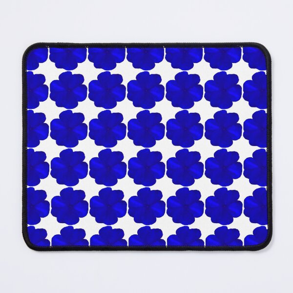 Item preview, Royal Blue Flower pattern designed and sold by DigitalGemArt.
