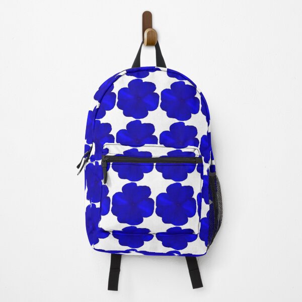 Item preview, Royal Blue Flower pattern designed and sold by DigitalGemArt.