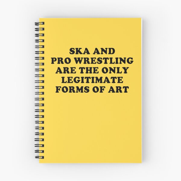 Item preview, Ska And Pro Wrestling Are The Only Legitimate Forms Of Art designed and sold by Fleyshop.