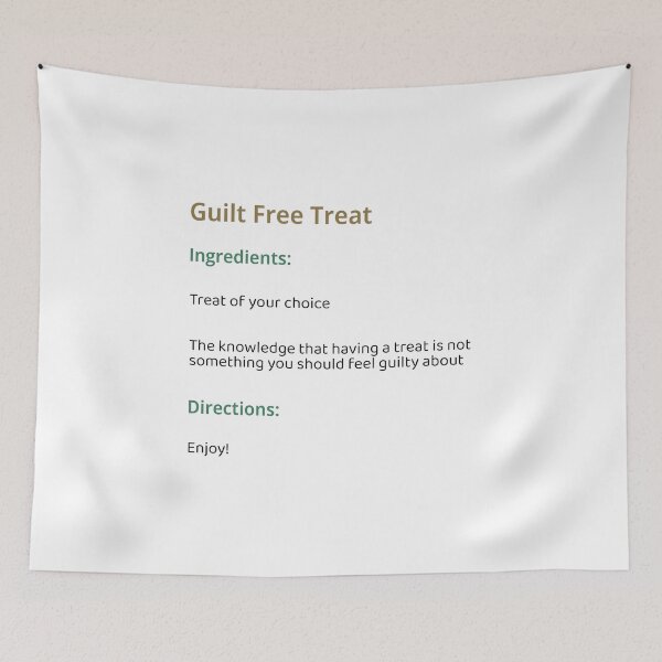 Item preview, Guilt Free Treat - Brown designed and sold by ThatIsSomething.