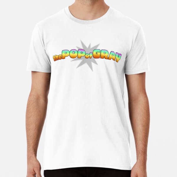 Le logo Pop of Grey T-shirt premium
