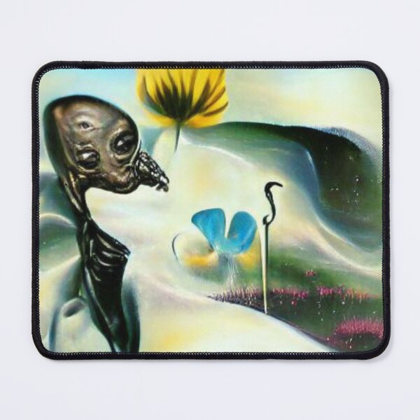 Item preview, Alien with flowers designed and sold by Zevy-Darling.