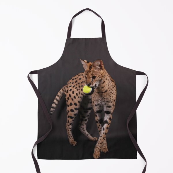 Item preview, African Serval with a ball designed and sold by Spring Reilly.
