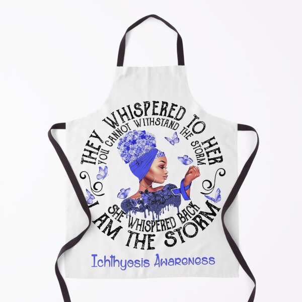 Item preview, Black Girl I Am The Storm Ichthyosis Awareness designed and sold by Mnrshirley.
