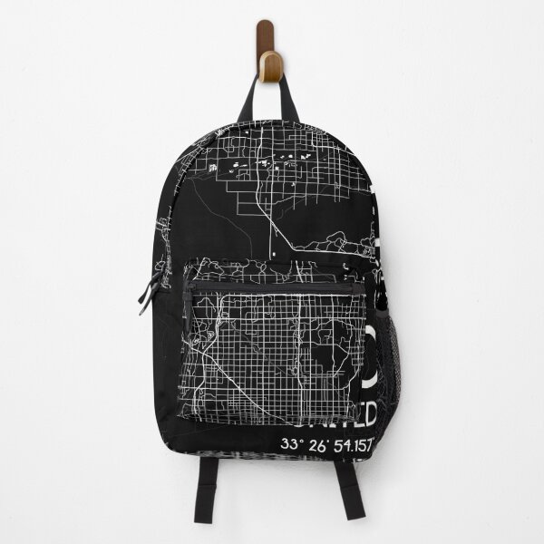 Item preview, PHOENIX ARIZONA MAP MONOCHROME BLACK designed and sold by lukas69graphic.