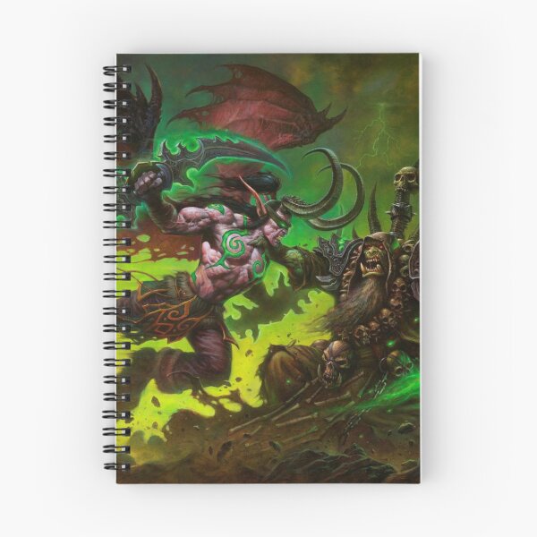 Item preview, Illidan Stormrage Battles Guldan designed and sold by STICKERSAUCE.
