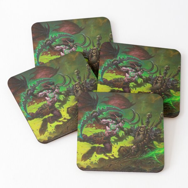 Item preview, Illidan Stormrage Battles Guldan designed and sold by STICKERSAUCE.