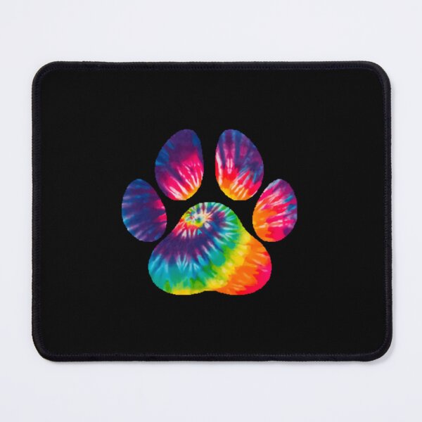 Item preview, Tie Dye Paw Print designed and sold by Lil-Bit-Batty.