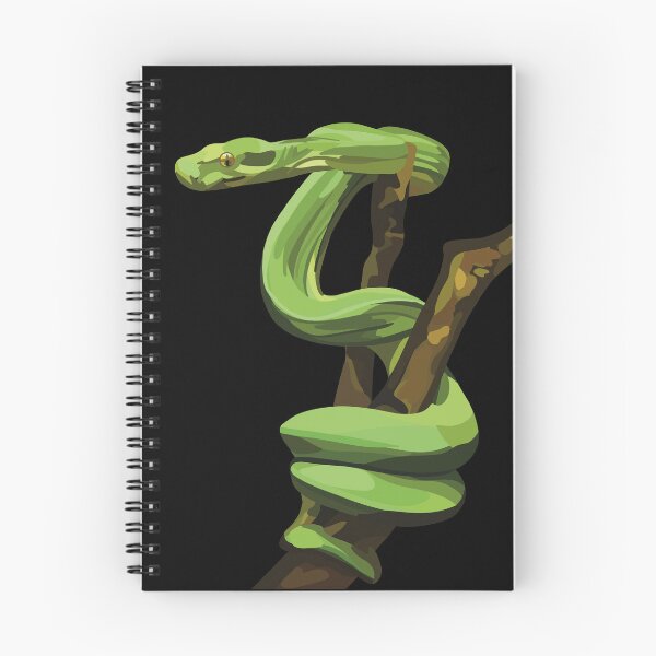 Item preview, Green Tree Python - Digital Art designed and sold by TLGdrawings.