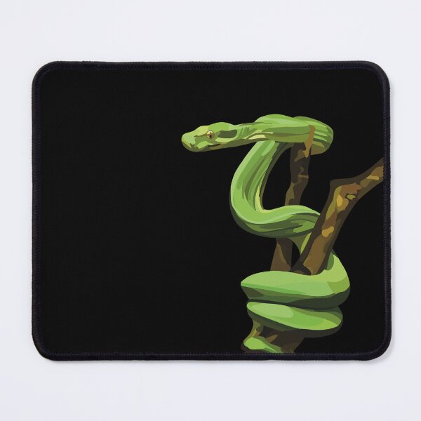 Item preview, Green Tree Python - Digital Art designed and sold by TLGdrawings.