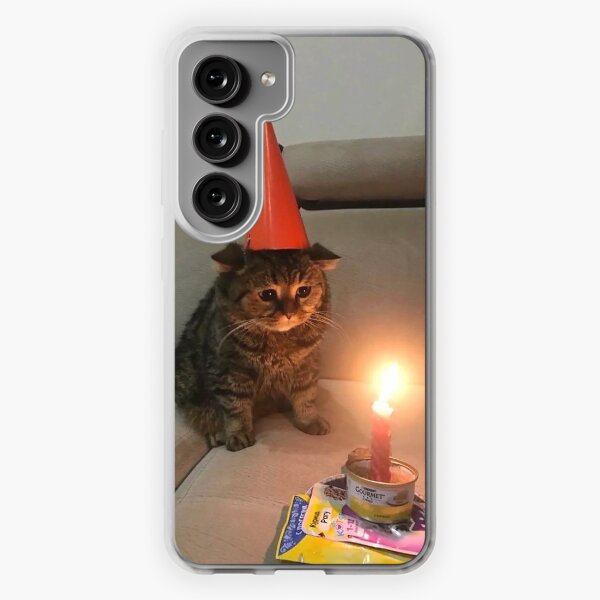 Galaxy S20 Happy Birthday Beluga Cat Case