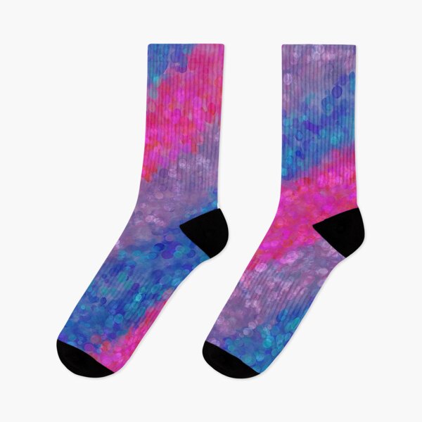 Item preview, Polka Dot Glitter Pink Blue Purple Bi Pride designed and sold by JoyfulJen.