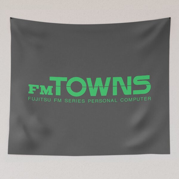 Item preview, FM Towns (エフエムタウンズ) Logo designed and sold by RubenCRM.