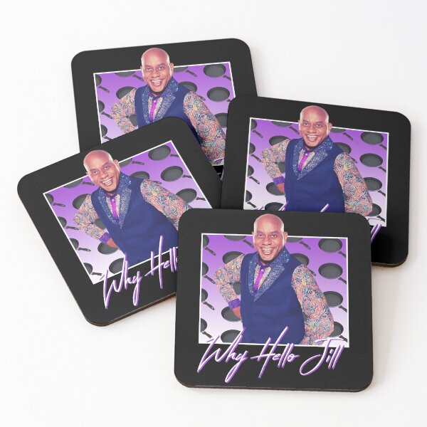 Item preview, Why Hello Jill Ainsley Harriott print - 80s Style Nostalgic Print designed and sold by Lauriane Berge.