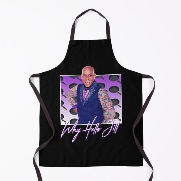 Item preview, Why Hello Jill Ainsley Harriott print - 80s Style Nostalgic Print designed and sold by Lauriane Berge.