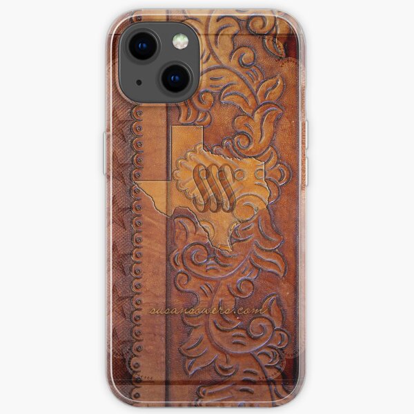 Texas SSS Leather iPhone Soft Case