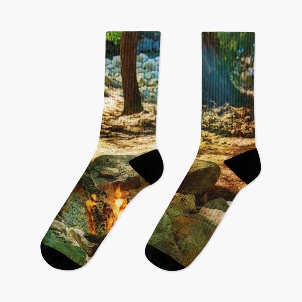 Item preview, Camp fire - Colonial Creek North Campground, Washington designed and sold by Travelways.